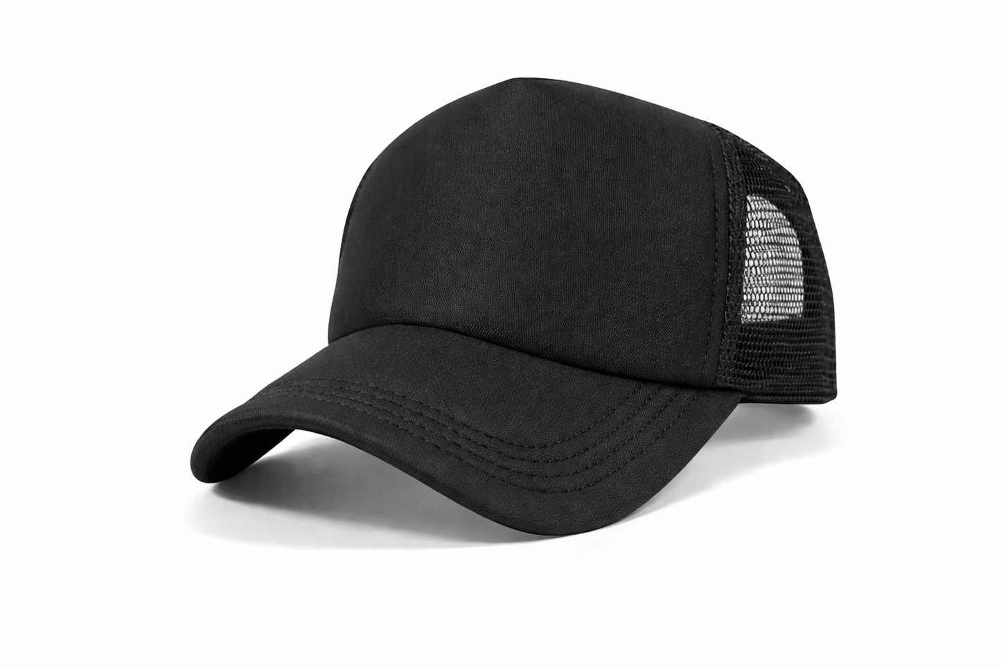 Solid Colour Foam Trucker Cap