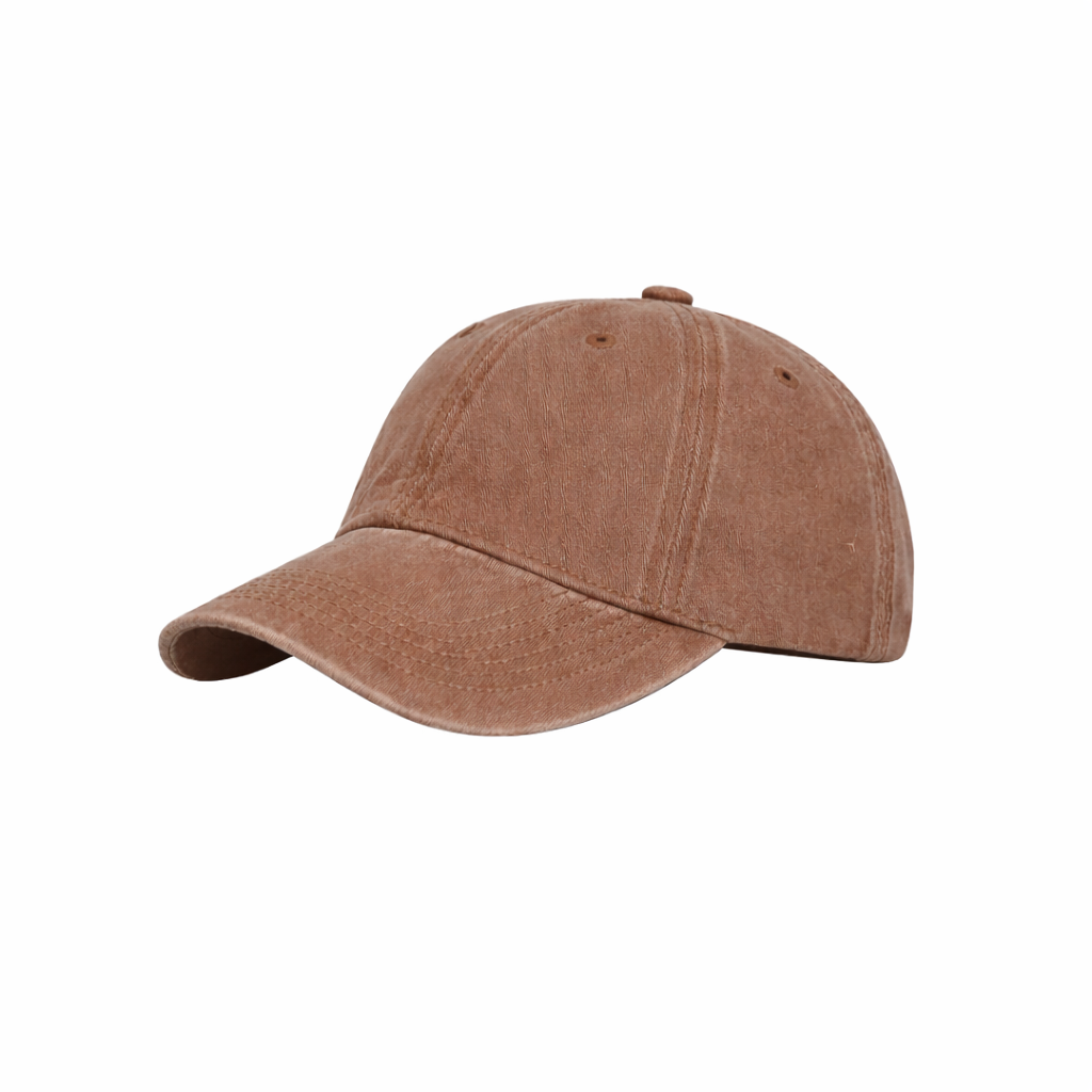 Washed Cotton 6 Panel Cap