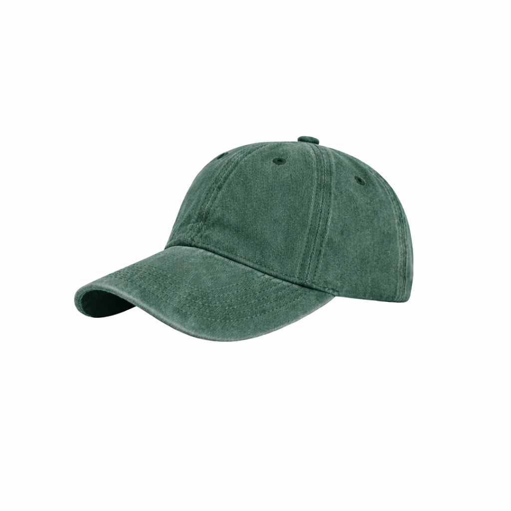 Washed Cotton 6 Panel Cap