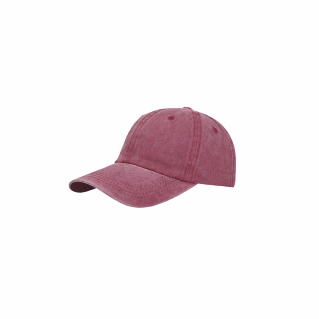 Washed Cotton 6 Panel Cap