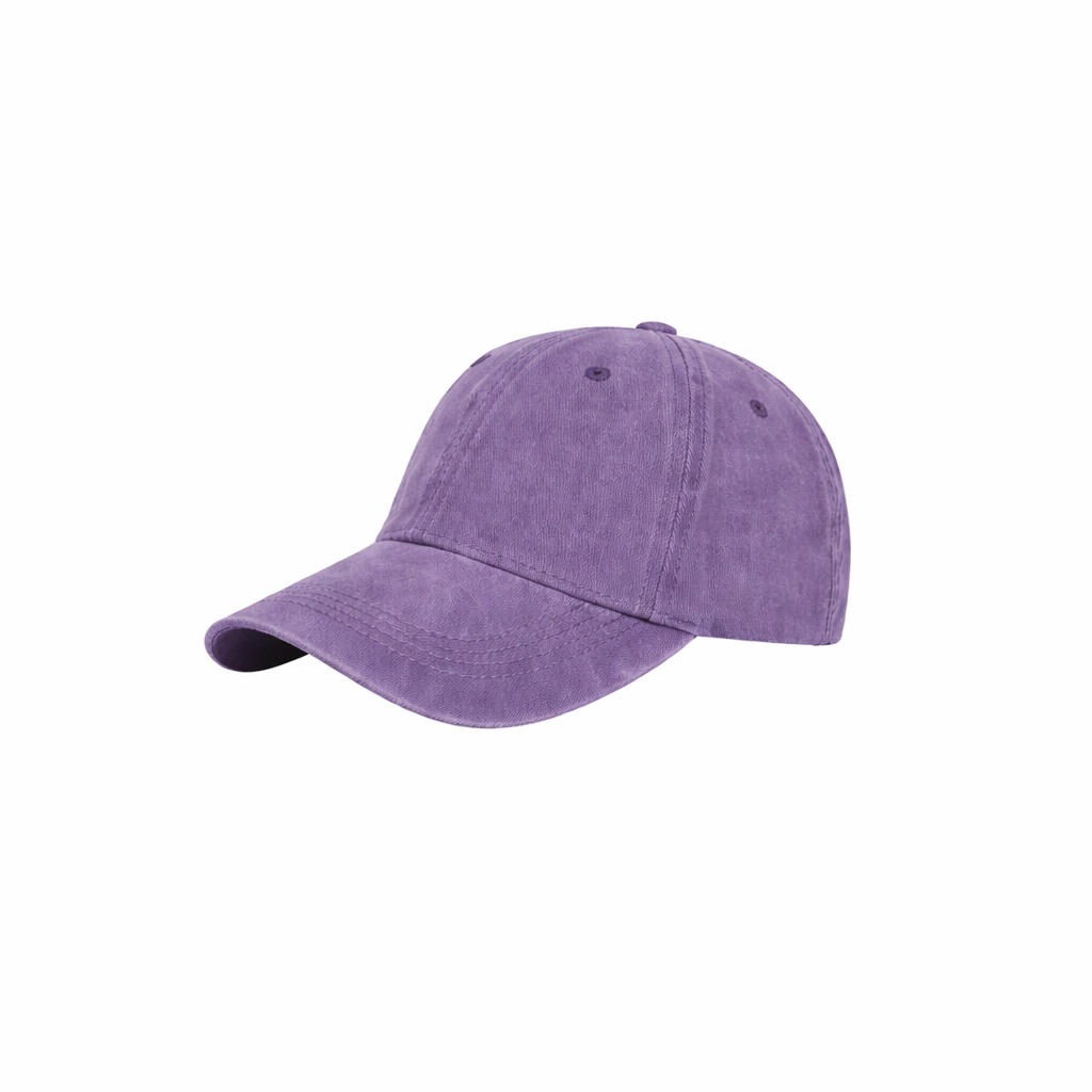 Washed Cotton 6 Panel Cap